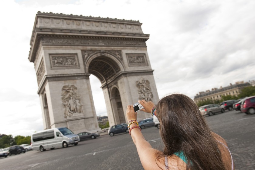 Arc de Triomphe - Aussichtsplattform (Triumphbogen)