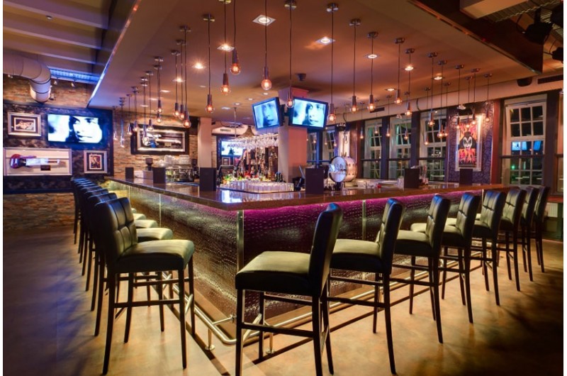 Die Bar im Hard Rock Cafe Hamburg