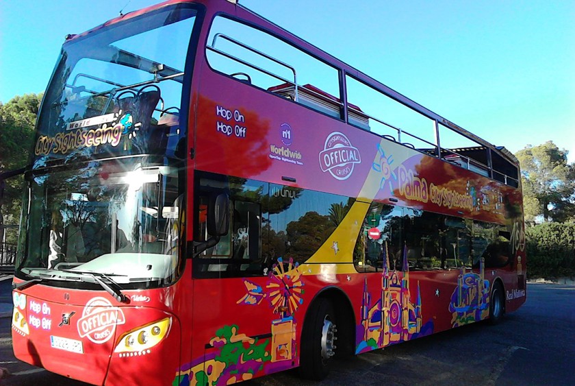 City Sightseeing Hop-on-Hop-off Tour (Stadtrundfahrt durch Palma)