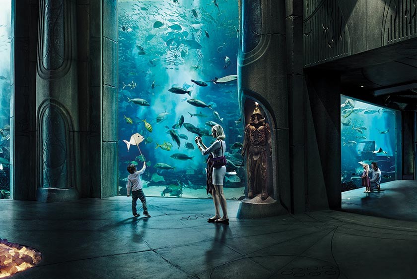 The Lost Chambers Aquarium (im 2-, 3- und 5-Tage-Pass)