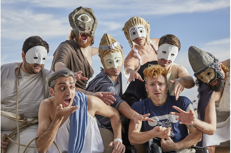 Schauspieler der täglichen Theater Show im Koilon Theater in Athen, 25% Rabatt im Athen City Pass