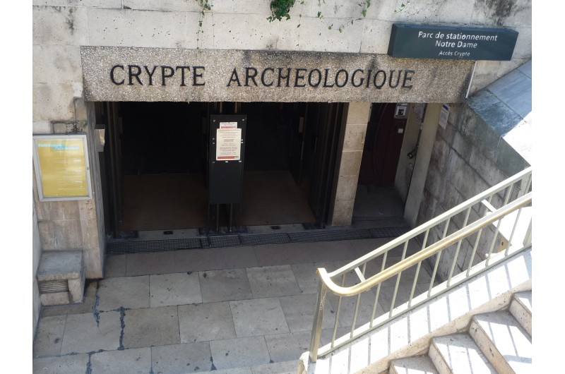Crypte archéologique NotreDame Hier Freier Eintritt