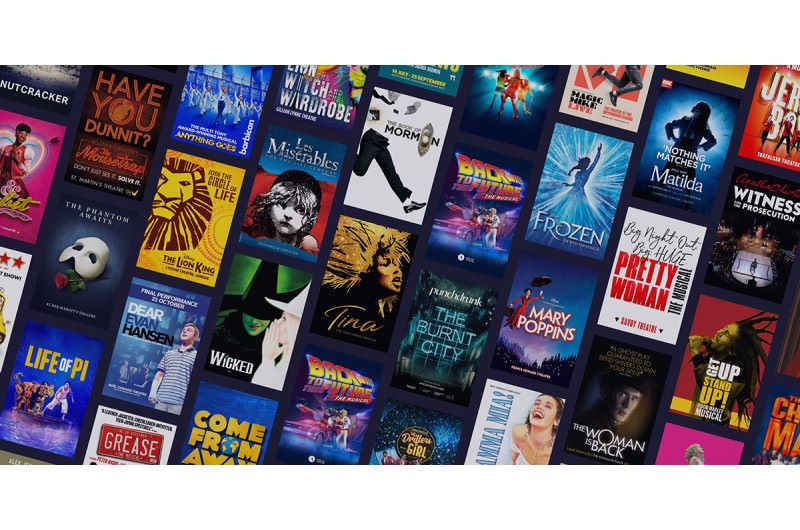 Postercollage Theater, Shows und Musicals