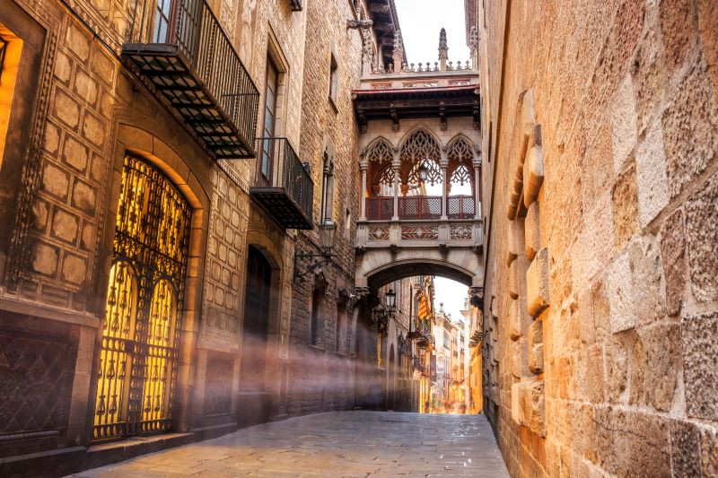 Geführte Tour durch Barcelonas gotische Altstadt 